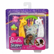 Mattel Barbie Raczkujące niemowlę z zabawkamiGHV85