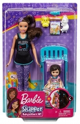 Barbie Skipper zestaw lalek Czas na sen GHV88